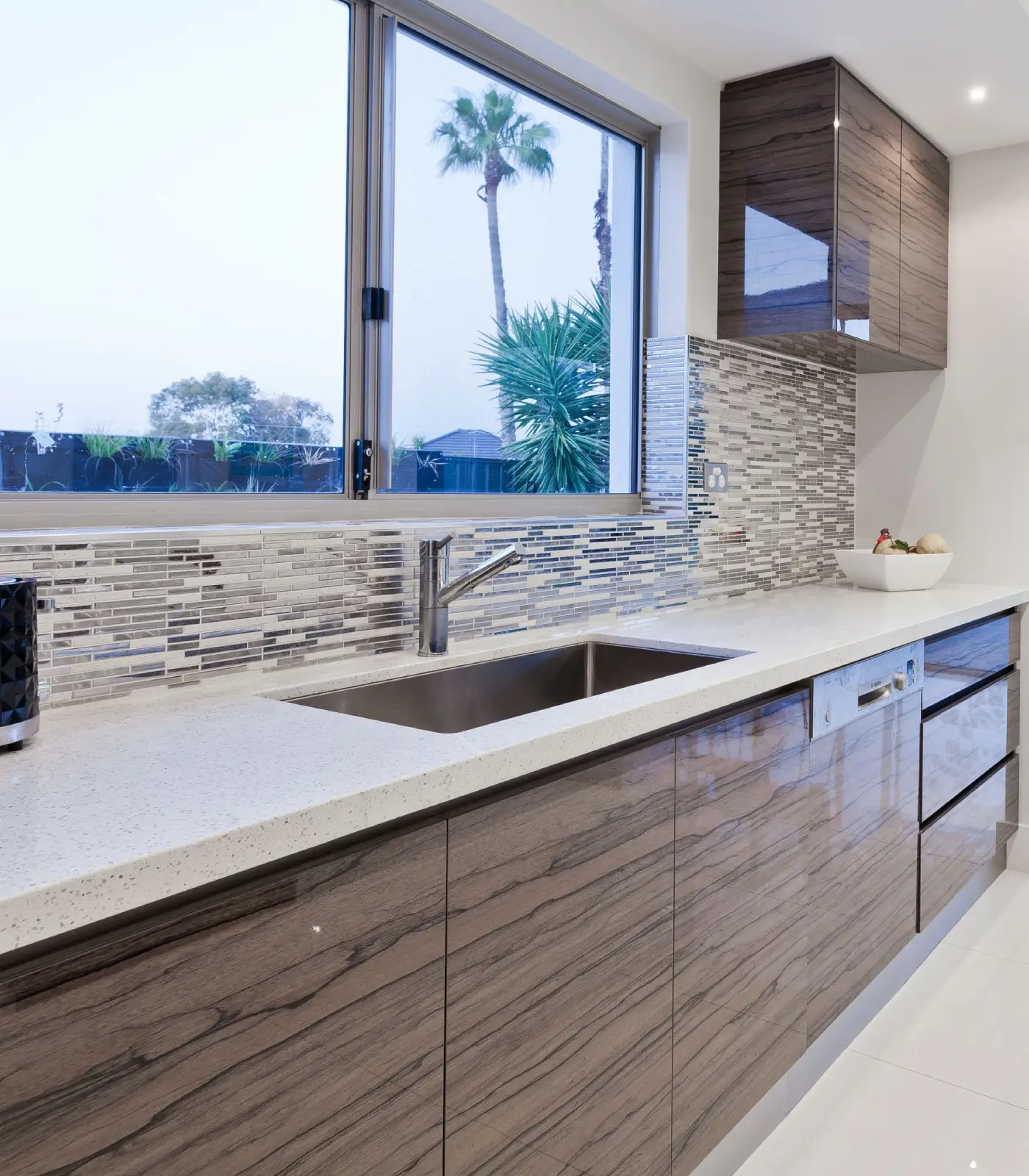 Premium pomivalno korito v sodobni kuhinji